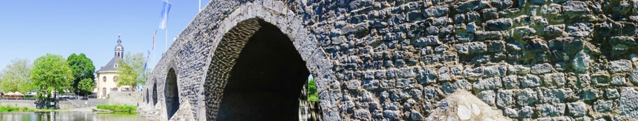 Panorama Alte Lahnbrücke 