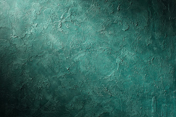 Green textured surface abstract background