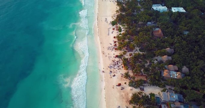 Arial: The Activities of the Party at the Beach