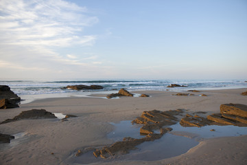 Fototapeta na wymiar ribadeo playa
