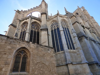 Catedral de Narbonne / Narbona, ciudad de Francia del departamento de Aude, en la región de Occitania, al sur del país