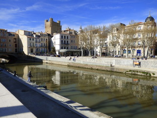 Narbonne / Narbona, ciudad de Francia del departamento de Aude, en la región de Occitania, al sur del país