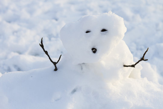 A Poorly Made Snowman