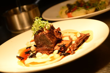 Restaurant Meat Dish
