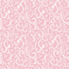 Paisley background. Hand Drawn ornament. Vector illustration