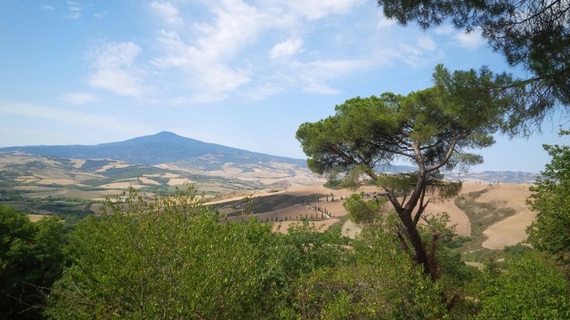 panorama monte amiata
