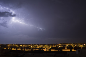 Una noche de tormenta en Puerto Real