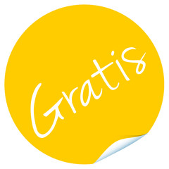 Gratis Aufkleber Banner 