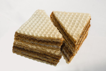 Wafers with addition of condensed milk with chicory