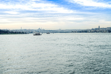 Istanbul bosphorus view