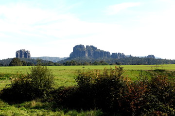 Obraz premium Sächsische Schweiz, Falkenstein