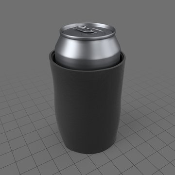 Can with insulator