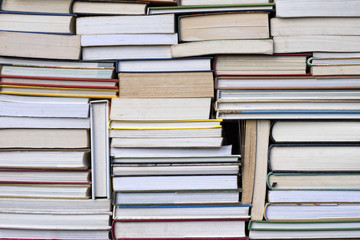 Empilement de livres