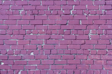 brick background, red brick wall