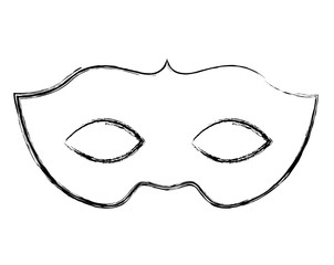 mardi gras mask icon