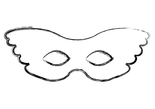 mardi gras mask icon