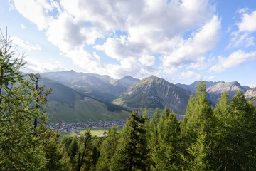 Espectaculares paisajes en las dolomitas