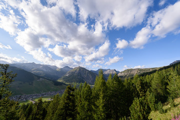 Espectaculares paisajes en las dolomitas