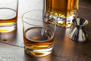 Delicious Bourbon Whiskey Neat