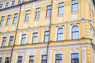 windows of an old house
