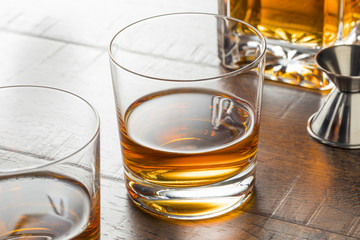 Delicious Bourbon Whiskey Neat