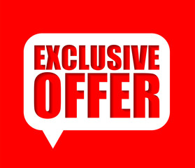 banner exclusive offer