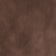 Brown leather texture. May used as background. Top view. Flat lay.