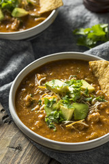 Spicy Homemade Tortilla Soup