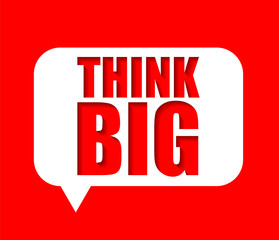 banner think big