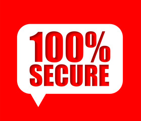 banner 100% secure