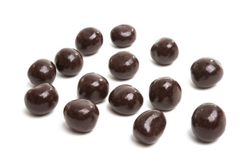 chocolate dragée with fruit