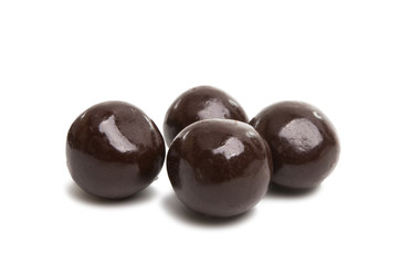 chocolate dragée with fruit