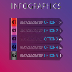 infographics for business presentations vector EPS10