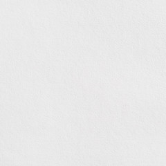 White paper background. Blank paper texture or wallpaper. Top view. Flat lay.