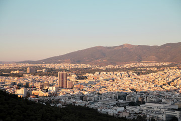 Fototapeta premium Walk in Athens.City from the inside.