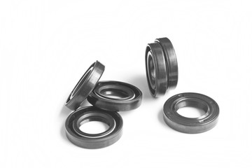 Oil Seal chemical resistance for Industrial on white background.