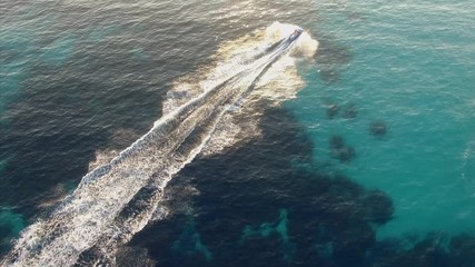 Jet skiing in Albania