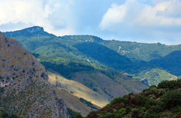 Mountains in Calabria, Italy