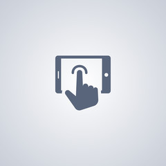 Fototapeta premium Gesture touch icon