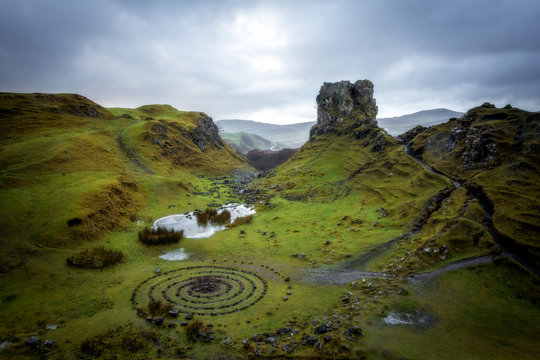 Fairy Glen, Isle of Skye, Inner Hebrides, Scotland