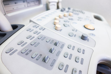 Ultrasound scanner. diagnostic ultrasound, Medical concept