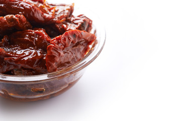 sun dries tomatoes in bowl