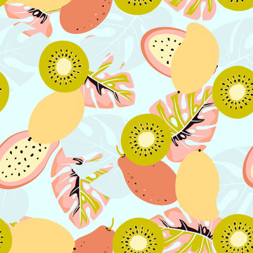 Kiwi And Mango Pattern