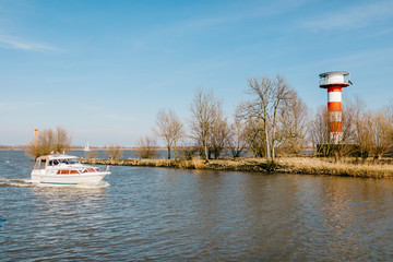 Sicht auf die Elbe von Stadersand 