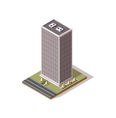 real estate isometrics, vector illustration, three-dimensional house, decorative design, modern house