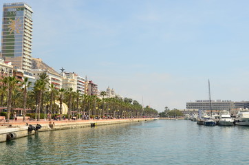 Alicante - harbour