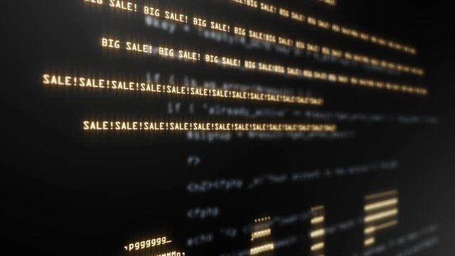 Sale Code in Terminal