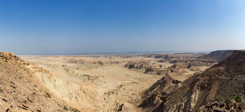 Trailing on Roof of Qeshm Geosite, Iran