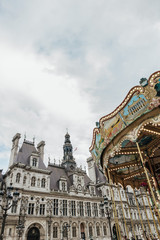 Fototapeta premium Town hall in Paris, France