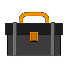 Business briefcase symbol vector illustration graphic design